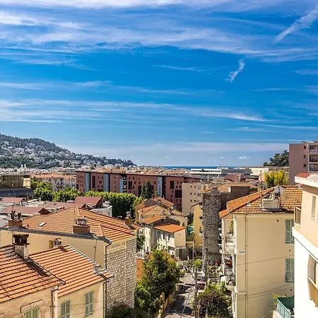 Penthouse 2bedroms 6pax- Views 45m2 Terrace Niza