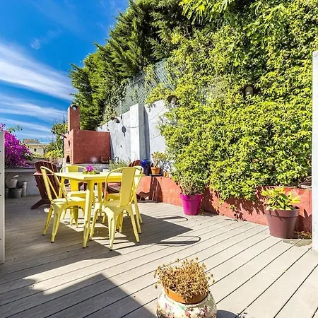 Penthouse 2bedroms 6pax- Views 45m2 Terrace * Niza